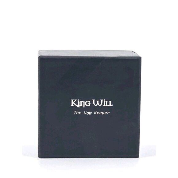 King Will Basic Tungsten Wedding Band for Men Silver Size 14.5 New - Picture 5 of 11